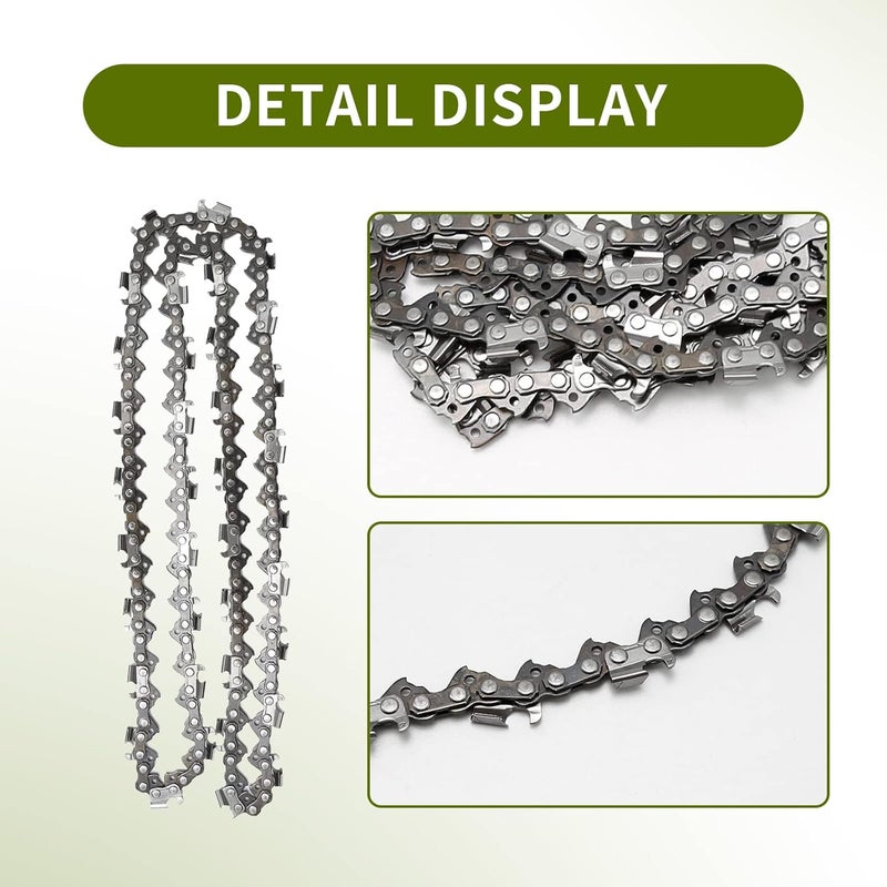 Anxingo 3 Pack 20" Chainsaw Chain 325" Pitch 058 Gauge 76DL Replacement for Blue Max 53543 8901 8902 Replacement for Husqvarna Stihl Poulan Craftsman Chainsaws - Image 2